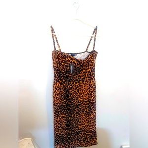 PrettyLittleThing Cheetah Dress NWT